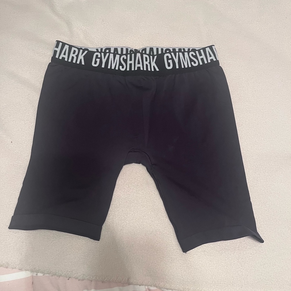 Gym shark silky shorts size large